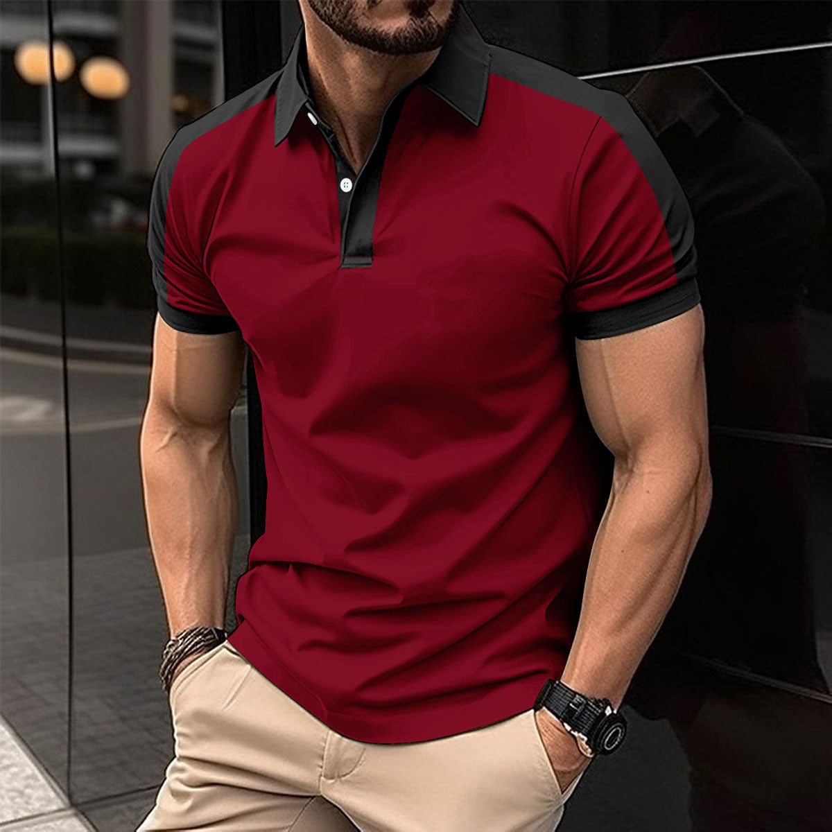 Men's Summer Casual Polo Shirts - My Store