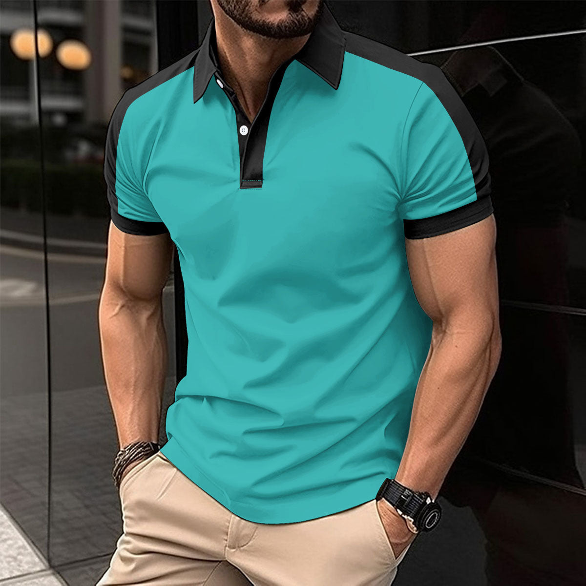 Men's Summer Casual Polo Shirts - My Store