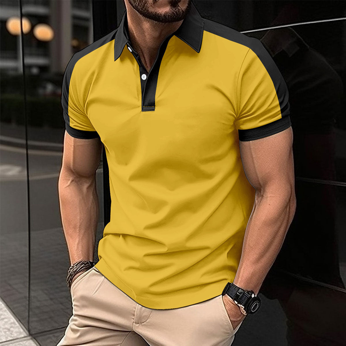 Men's Summer Casual Polo Shirts - My Store