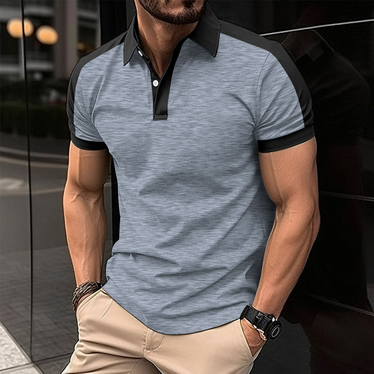 Men's Summer Casual Polo Shirts - My Store