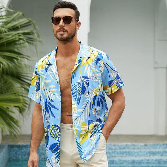 Men's Fashion Personalized Hawaiian 3D Printed Shirt - My Store